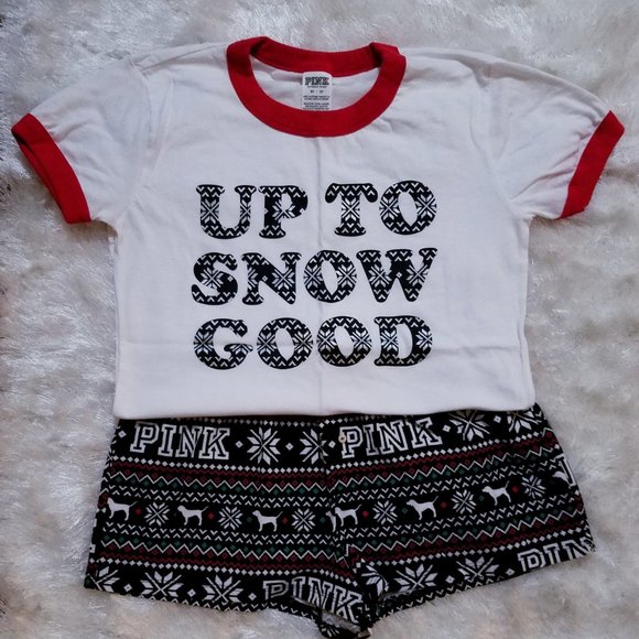 PINK Victoria's Secret Other - Victoria Secret  Up To Snow Good Set Rare Pattern